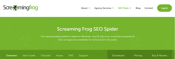 SEOおすすめツール：ScreamingFrog