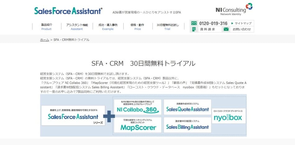 NI Consulting  Sales Force Assistanteイメージ