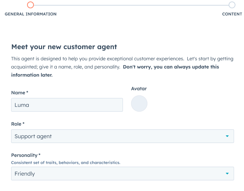 顧客対応エージェントを作成する｜HubSpotナレッジベース