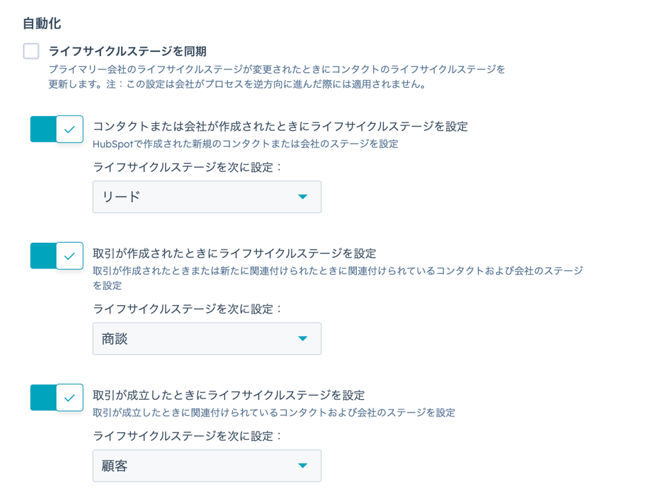 自動化画面