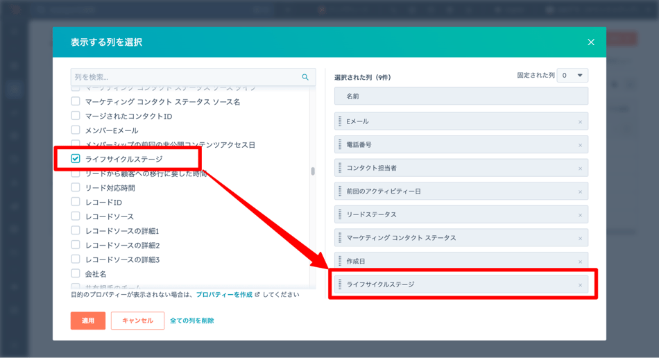 ライフサイクルステージ