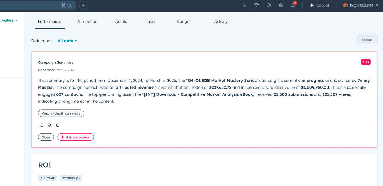 AIキャンペーン概要分析